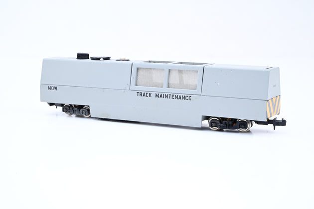 Atlas N Gauge 32551 Grey 'Maintenance of Way' Track Cleaning Car - Boxed