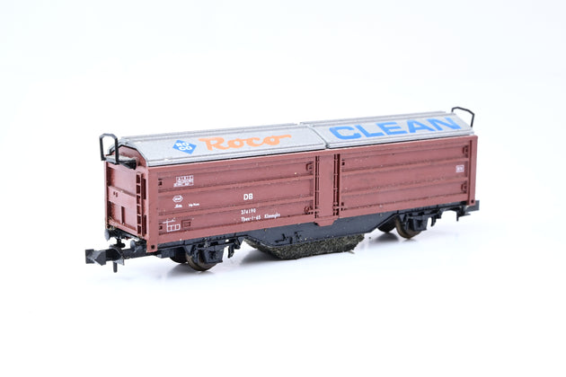 Roco N Gauge 25093 DB Brown Track Cleaning Wagon No.374190 - Unboxed