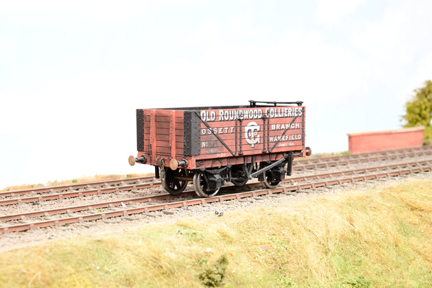 Slaters O Gauge Kit 7041R 7 Plank Wagon Old Roundwood Collieries No.312 - Boxed