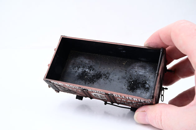 Slaters O Gauge Kit 7041R 7 Plank Wagon Old Roundwood Collieries No.312 - Boxed