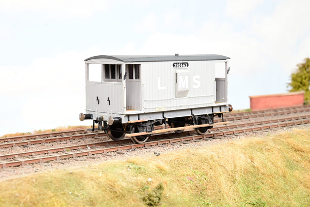 Parkside Models O Gauge Kit PS111 LMS 20T Goods Brake Van Diag 1659 No.280663 - Boxed