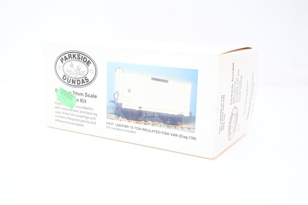Parkside Dundas O Gauge Kit PS37 LNER/BR 10T Insulated Fish Van Diag 134 No.E229425 - Boxed