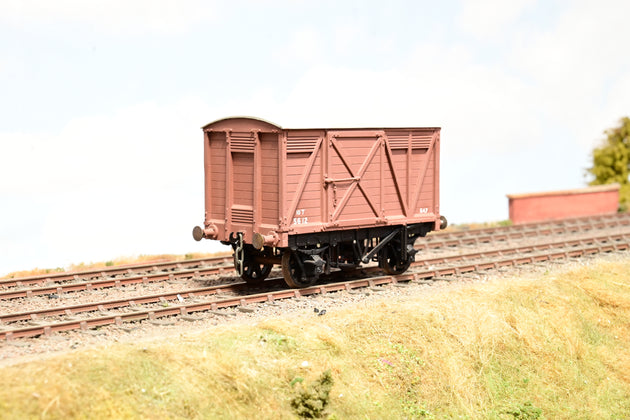 Kit Built O Gauge 10T BR Bauxite Van Wagon No.5612 - Unboxed