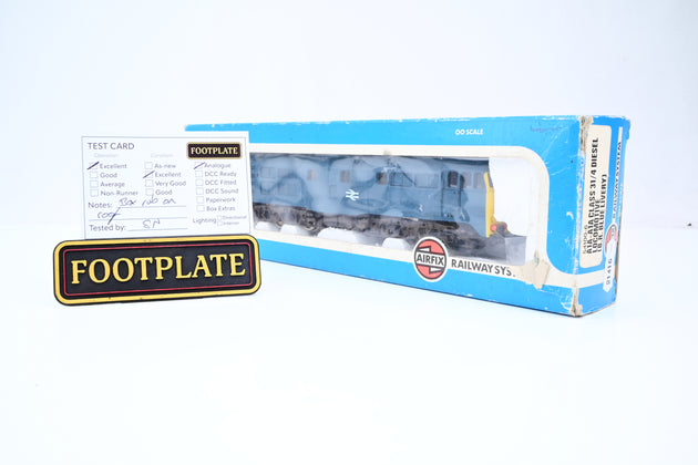 Airfix OO Gauge 54100-6 BR Blue A1A-A1A Class 31/4 No.31401 - Boxed