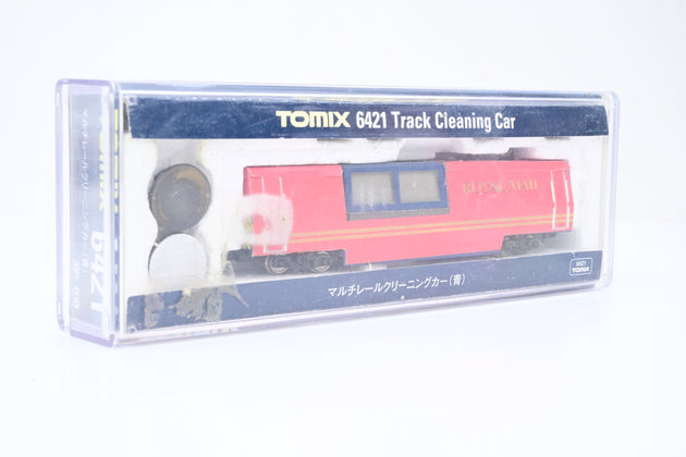 Tomix N Gauge 6421 'Royal Mail' Track Cleaning Car - Boxed