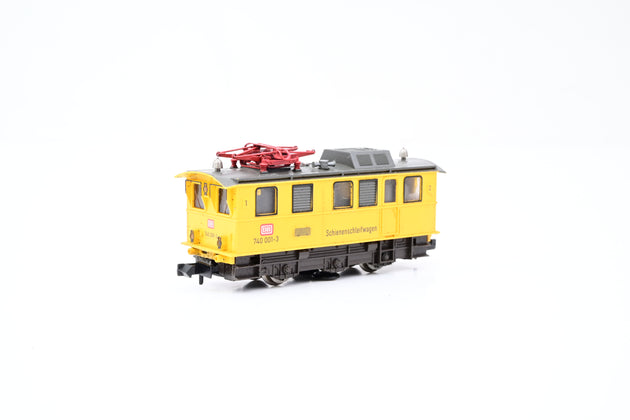 Fleischmann N Gauge 8482 DB Yellow Class BR 740 Track Cleaning Railcar No.740 001-3 - Unboxed