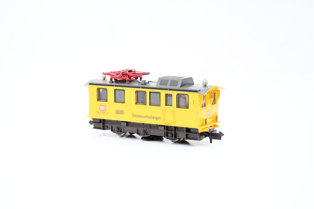 Fleischmann N Gauge 8482 DB Yellow Class BR 740 Track Cleaning Railcar No.740 001-3 - Unboxed