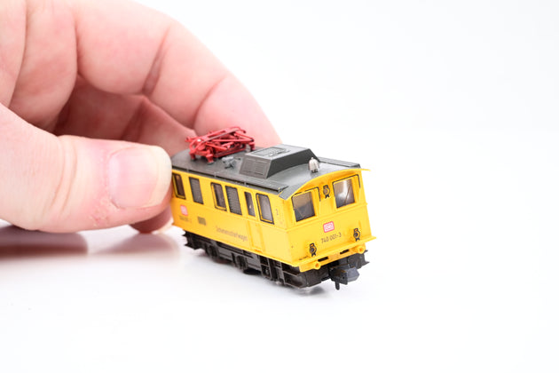 Fleischmann N Gauge 8482 DB Yellow Class BR 740 Track Cleaning Railcar No.740 001-3 - Unboxed