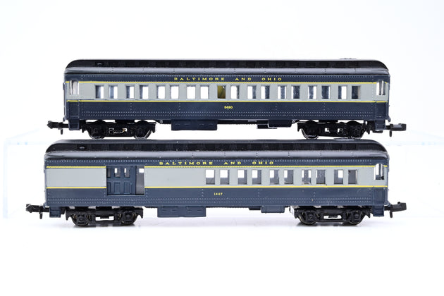 Bachmann Plus N Gauge Rake of 6 Baltimore And Ohio Railroad Passenger Cars No.5480, 1447, 900, 2x 5482 & Molly Pitcher - Boxed