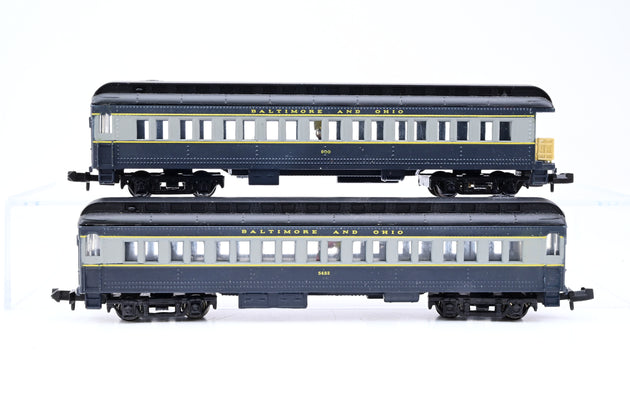 Bachmann Plus N Gauge Rake of 6 Baltimore And Ohio Railroad Passenger Cars No.5480, 1447, 900, 2x 5482 & Molly Pitcher - Boxed