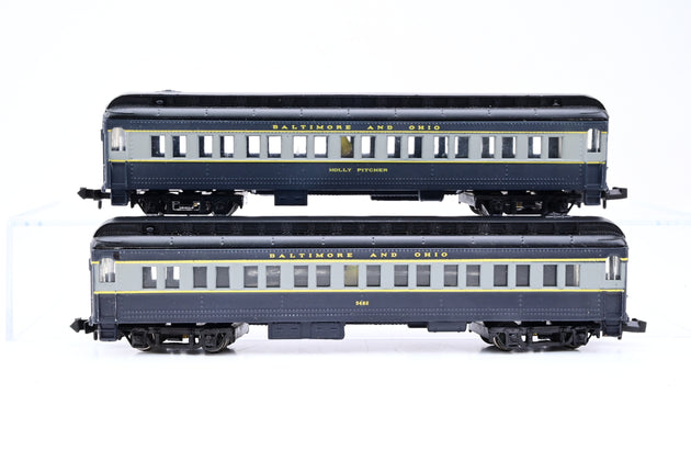 Bachmann Plus N Gauge Rake of 6 Baltimore And Ohio Railroad Passenger Cars No.5480, 1447, 900, 2x 5482 & Molly Pitcher - Boxed
