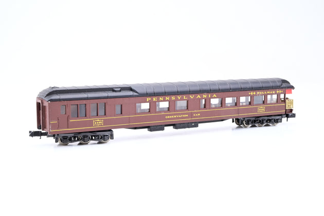 Atlas N Gauge 2624 Pennsylvania Observation/Tail Car No.4496 - Boxed