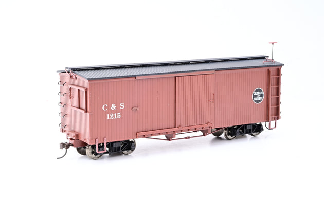 Spectrum On30 Gauge 27023 Freight Cars Box Car Colorado & Southern No.1215 - Boxed