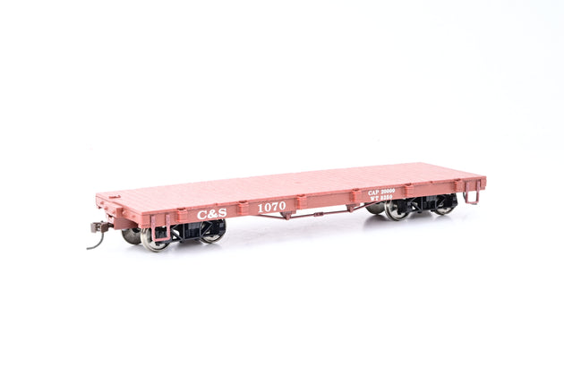 Spectrum On30 Gauge 27323 Colorado & Southern Brown Flat Car No.1070 - Boxed