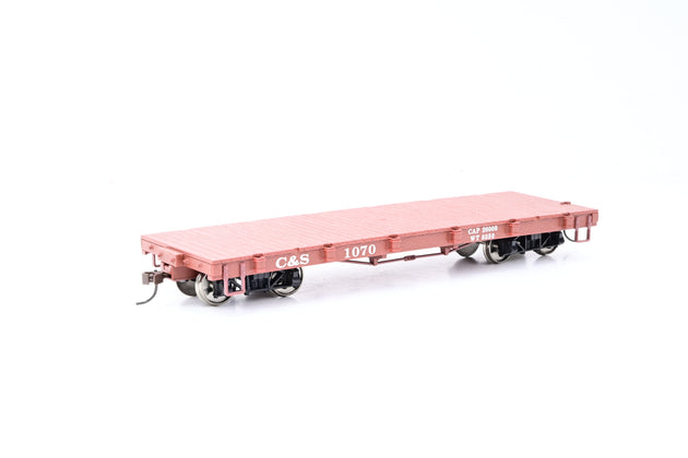 Spectrum On30 Gauge 27323 Colorado & Southern Brown Flat Car No.1070 - Boxed