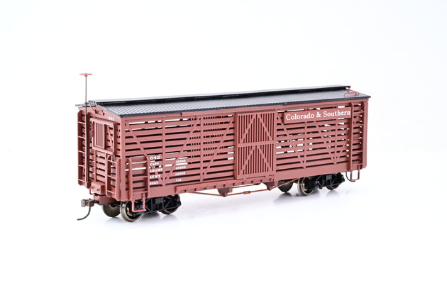 Spectrum On30 Gauge 27523 Colorado & Southern Freight Cars Stock Car No.642 - Boxed