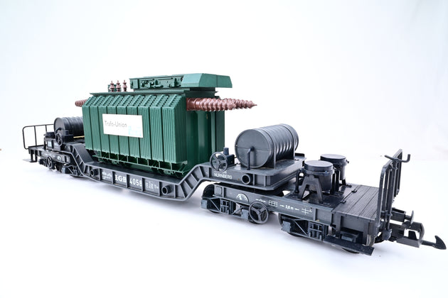 LGB G Gauge 4058 Heavy Duty 8-Axle Transformer Car No.4058 - Boxed