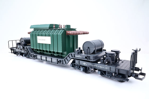 LGB G Gauge 4058 Heavy Duty 8-Axle Transformer Car No.4058 - Boxed