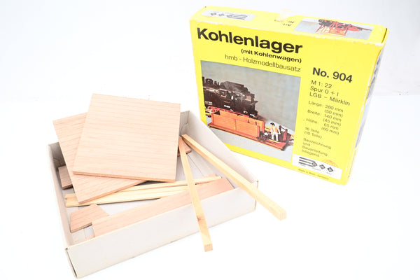 HMB G Gauge 904 'Kohlenlager' Coaling Stage Wooden Kit - Boxed
