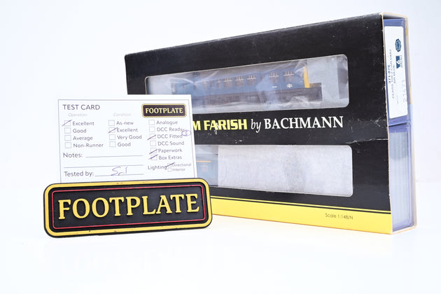 Graham Farish N Gauge 371-876 Class 108 2 Car DMU BR Blue No.M56224 & M50976 - Boxed