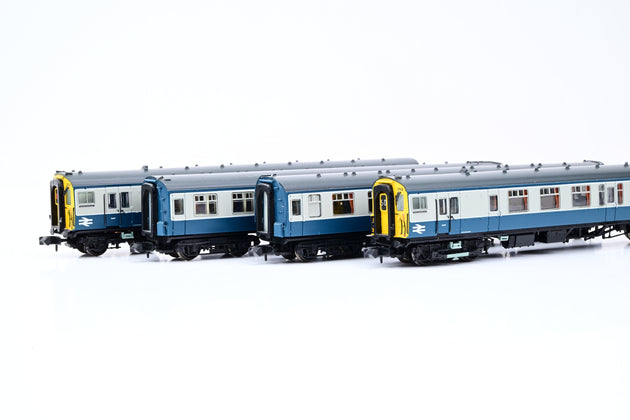 Graham Farish N Gauge 372-677 Class 411 4-Car EMU 7113 BR Blue/Grey - DCC Sound, Boxed