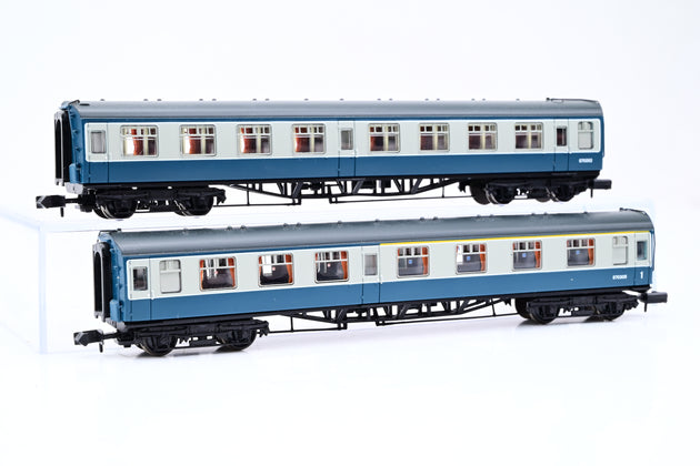 Graham Farish N Gauge 372-677 Class 411 4-Car EMU 7113 BR Blue/Grey - DCC Sound, Boxed