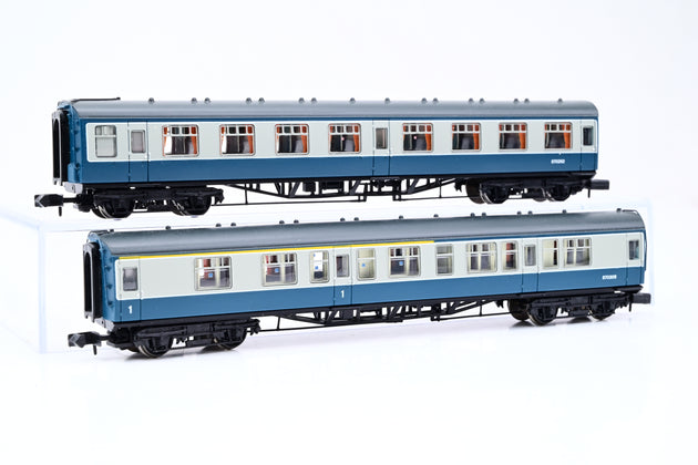 Graham Farish N Gauge 372-677 Class 411 4-Car EMU 7113 BR Blue/Grey - DCC Sound, Boxed