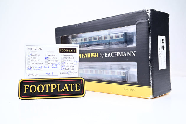 Graham Farish N Gauge 372-677 Class 411 4-Car EMU 7113 BR Blue/Grey - DCC Sound, Boxed