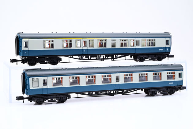 Graham Farish N Gauge 372-677 Class 411 4-Car EMU 7113 BR Blue/Grey - Boxed