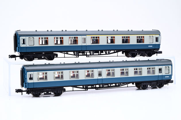 Graham Farish N Gauge 372-677 Class 411 4-Car EMU 7113 BR Blue/Grey - Boxed
