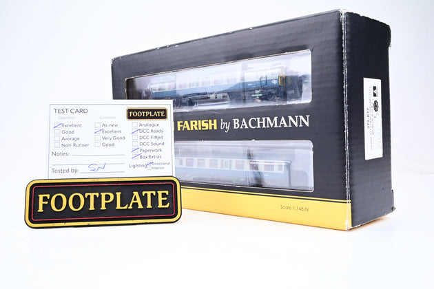 Graham Farish N Gauge 372-677 Class 411 4-Car EMU 7113 BR Blue/Grey - Boxed