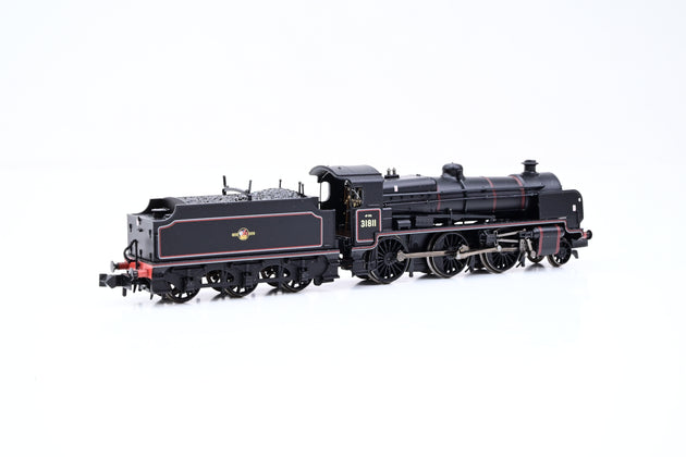 Graham Farish N Gauge 372-932 N Class 2-6-0 BR Black Late Crest No.31811 - DCC Fitted, Boxed