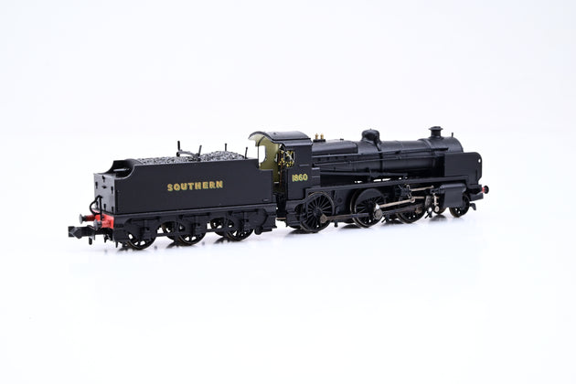 Graham Farish N Gauge 372-936 SE&CR Class 1860 SR Black No.1860 - DCC Fitted, Boxed