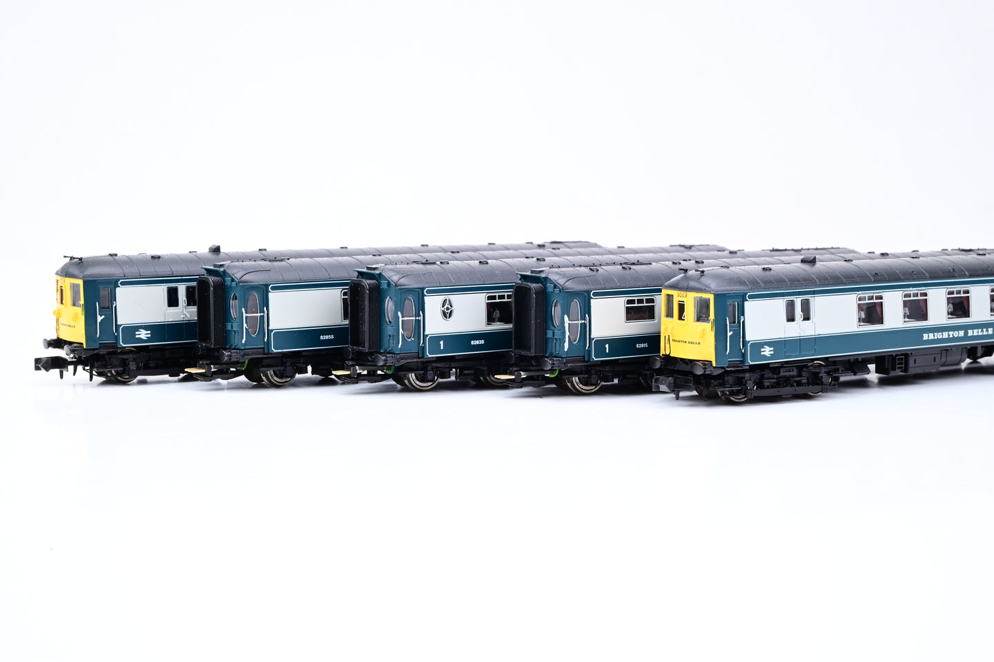 Arnold N Gauge HN3001/HN3501 SR 5-BEL 1969 BR Blue 'Brighton Belle Pullman' 5-Car Pack - DCC Fitted, Boxed