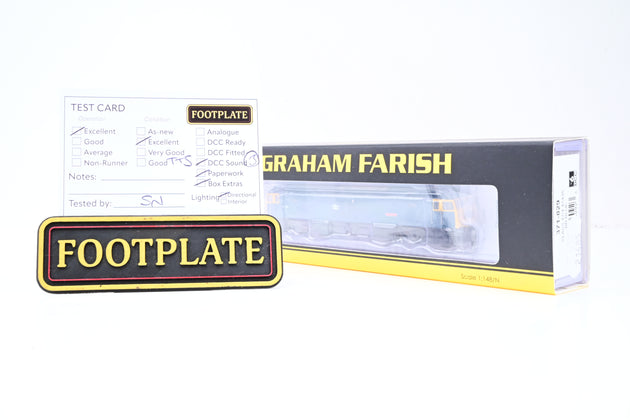 Graham Farish N Gauge 371-829 Class 47/4 BR Blue Yellow Ends No.47435 - DCC Sound, Boxed