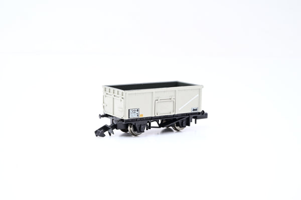 Graham Farish N Gauge 377-251C 16T Steel Mineral Wagon BR Light Grey No.8258683 - Boxed