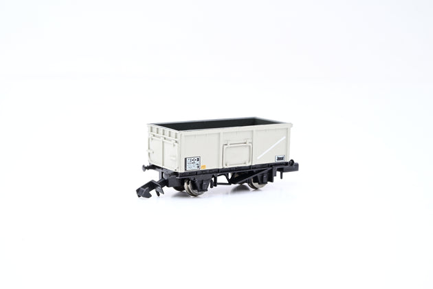 Graham Farish N Gauge 377-251C 16T Steel Mineral Wagon BR Light Grey No.8258683 - Boxed
