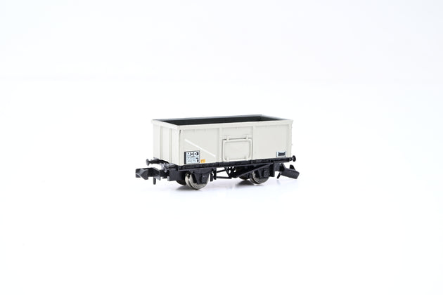 Graham Farish N Gauge 377-251C 16T Steel Mineral Wagon BR Light Grey No.8258683 - Boxed