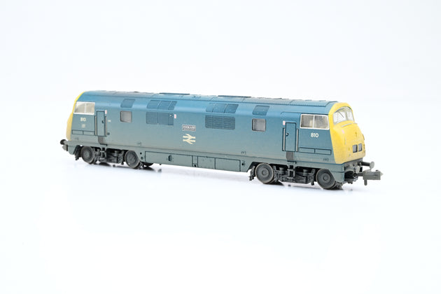 Graham Farish N Gauge 371-605 Class 42 Cockade BR Blue Weathered No.810 - Boxed