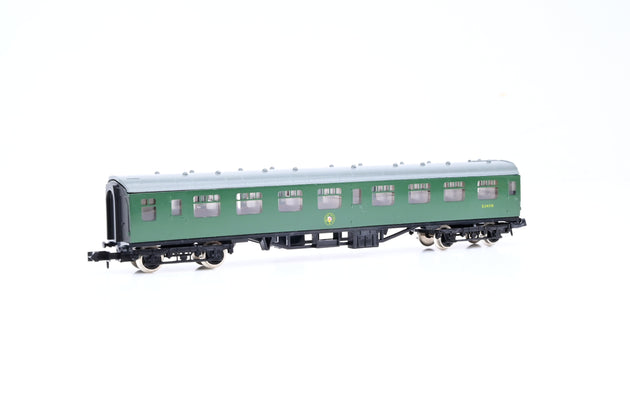 Graham Farish N Gauge 0683 BR Mk1 63ft 2nd SK SR Green No.S1 - Boxed