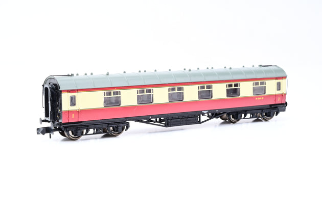 Graham Farish N Gauge 374-846A Stanier First Corridor BR Crimson & Cream No.M1066M