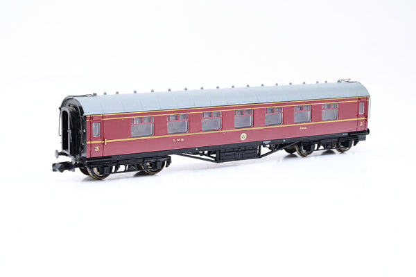 Graham Farish N Gauge 374-835 Stanier Corridor 3RD Crimson Lake No.1062 - Boxed
