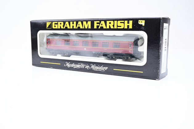 Graham Farish N Gauge 374-835 Stanier Corridor 3RD Crimson Lake No.1062 - Boxed