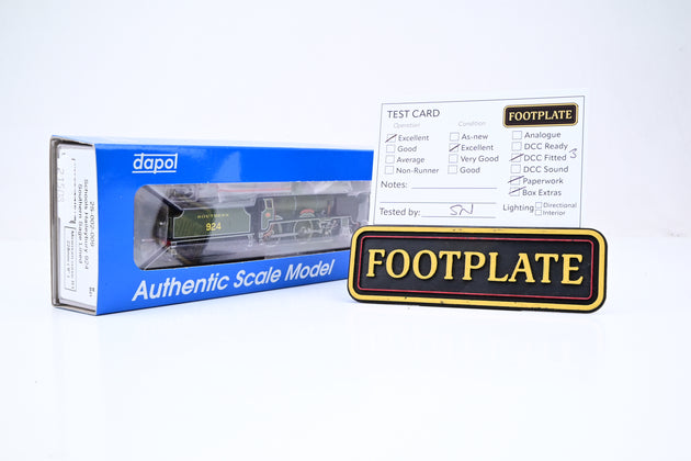 Dapol N Gauge 2S-002-009 SR Green 4-4-0 Schools Class No.924 'Haileybury' - DCC Fitted, Boxed