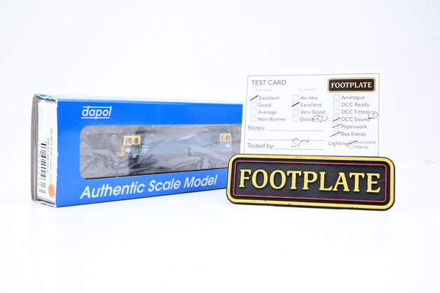 Dapol N Gauge 2D-001-000 Class 33/0 BR Blue W/Full Yellow Ends No.33030 - DCC Sound, Boxed