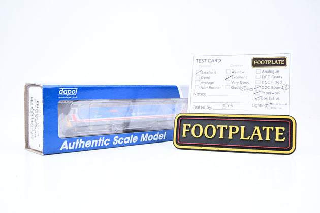 Dapol N Gauge 2D-002-003S Class 50 Original NSE No.50037 'Illustrious' - DCC Sound, Boxed