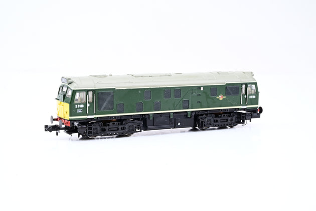 Graham Farish N Gauge 371-085 Class 25/1 BR Green Late Crest No.D5188 - Boxed