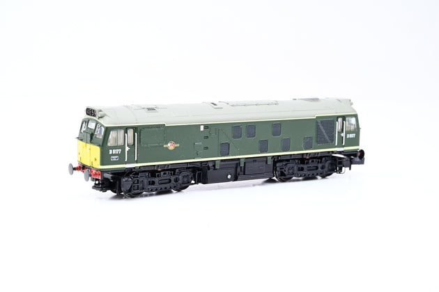 Graham Farish N Gauge 371-085A Class 25/1 BR Green Late Crest No.D5177 - Boxed