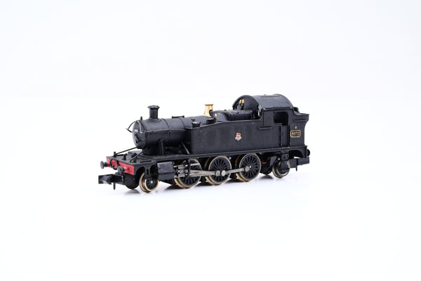 Dapol N Gauge ND048F 45XX Slope Tank BR Black Early Crest No.5572 - Boxed