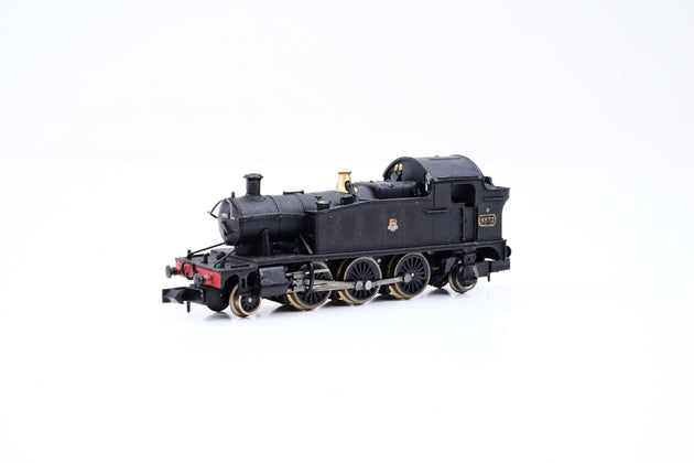 Dapol N Gauge ND048F 45XX Slope Tank BR Black Early Crest No.5572 - Boxed
